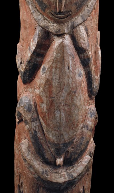 Tribal Türrahmen, Skulptur, Ozeanische Kunst, Tribal Art, Pazifik Kunst, 97 cm