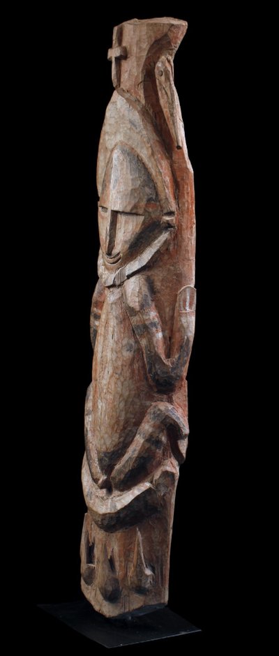 Tribal Türrahmen, Skulptur, Ozeanische Kunst, Tribal Art, Pazifik Kunst, 97 cm