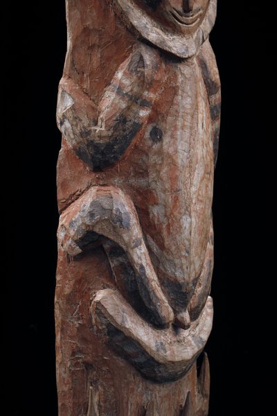 Tribal Türrahmen, Skulptur, Ozeanische Kunst, Tribal Art, Pazifik Kunst, 97 cm