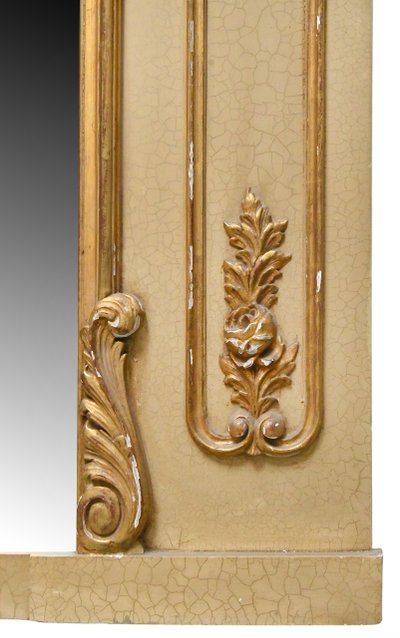 Trumeau decorated with a gallant scene after Boucher