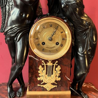 Psyche krönt Amor, nach Claude Michallon, frühes 19. Jahrhundert