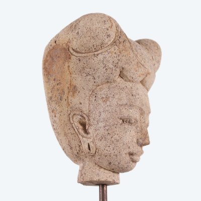 Tête en Tuf Royaume Majapahit