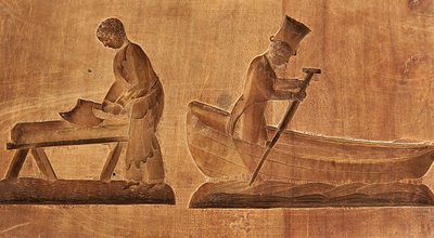 Tagliabiscotti in legno