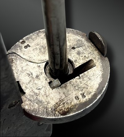 REVOLVER pepperbox inciso - Belgio - XIX secolo