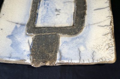 Christine Fabre signed dish circa 1990