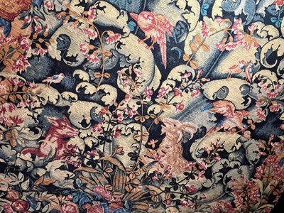 Kohlblatt-Wandteppich Robert Four - Aubusson