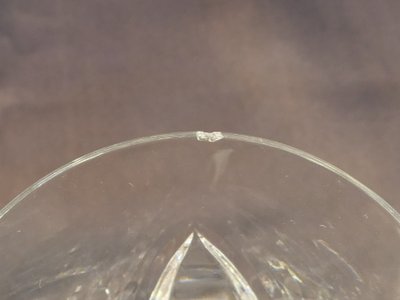 SAINT-LOUIS CRYSTAL 9 Champagnerflöten Modell CAMARGUE 18,5 cm