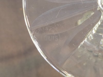SAINT-LOUIS CRYSTAL 9 Champagnerflöten Modell CAMARGUE 18,5 cm