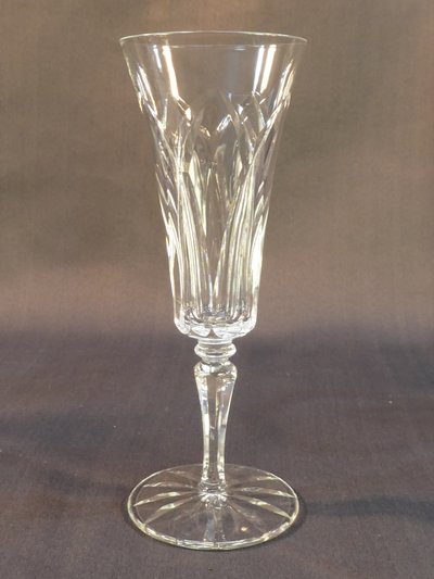 SAINT-LOUIS CRYSTAL 9 Champagnerflöten Modell CAMARGUE 18,5 cm