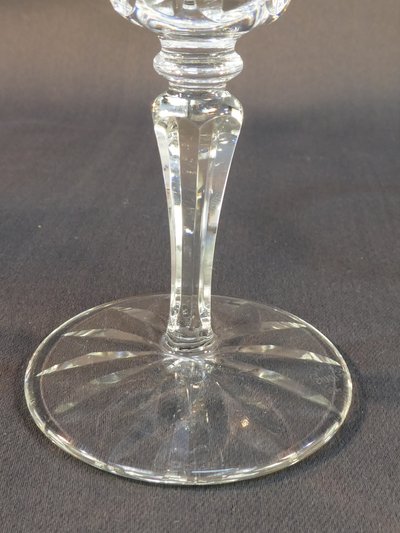 SAINT-LOUIS CRYSTAL 9 Champagnerflöten Modell CAMARGUE 18,5 cm