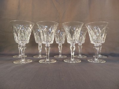 CRISTAL de SAINT-LOUIS 9 Wassergläser Modell CAMARGUE 17,3 cm