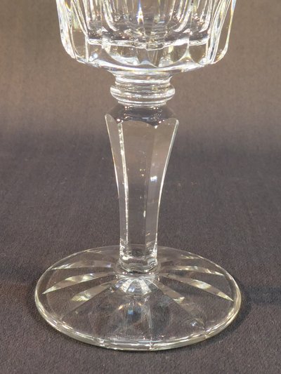 CRISTAL de SAINT-LOUIS 10 CAMARGUE model wine glasses 13.4 cm