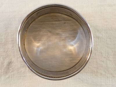Portatovaglioli in argento massiccio del XIX secolo di Gaston BESEGHER