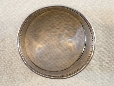 Portatovaglioli in argento massiccio del XIX secolo di Gaston BESEGHER