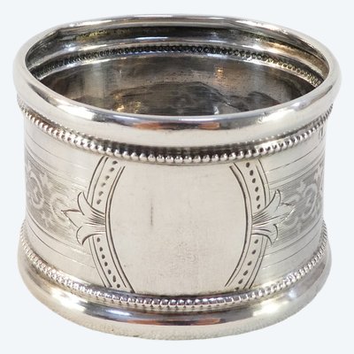 Portatovaglioli in argento massiccio del XIX secolo di Gaston BESEGHER