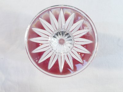 6 grandi bicchieri colorati CRISTALLERIE DE LORRAINE