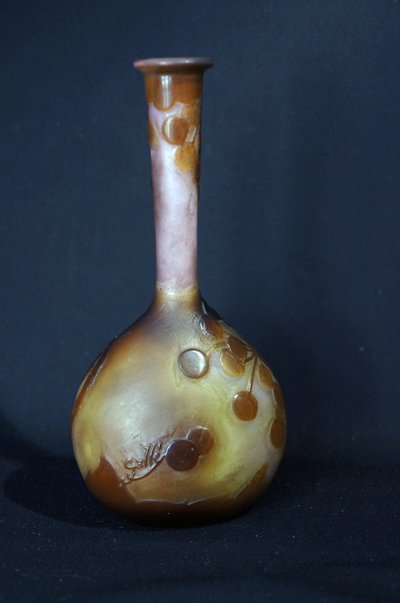 Vase Émile Gallé Art Nouveau circa 1895–1904