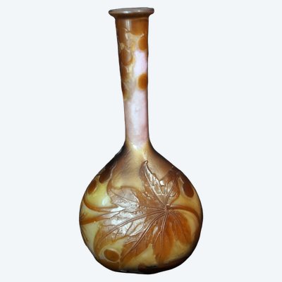 Vase Émile Gallé Art Nouveau circa 1895–1904