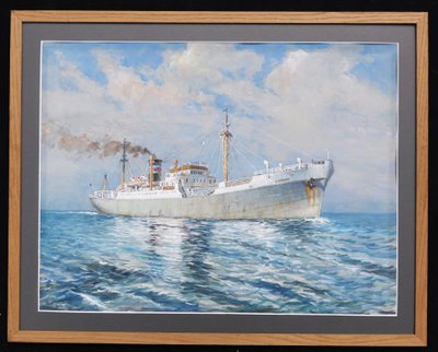 Albert BRENET zugeschrieben, Die Fracht von Le Crozon