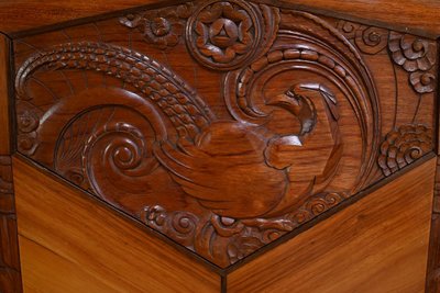 Set di 6 poltrone in palissandro, Art Déco – 1910