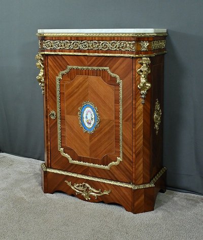 Meuble d’appui en Acajou, époque Napoléon III – 2ème partie XIXe