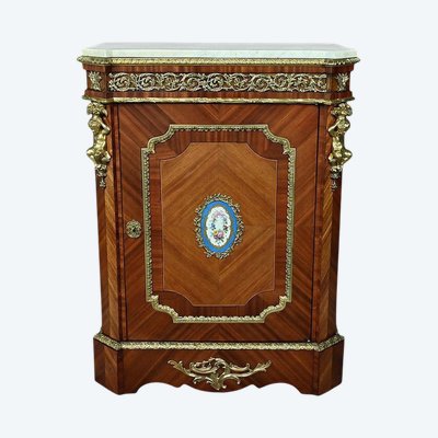 Meuble d’appui en Acajou, époque Napoléon III – 2ème partie XIXe