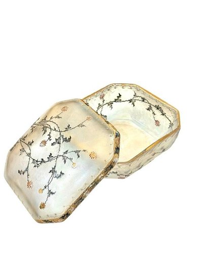 Daum Art Nouveau "With Thistles" Candy Box