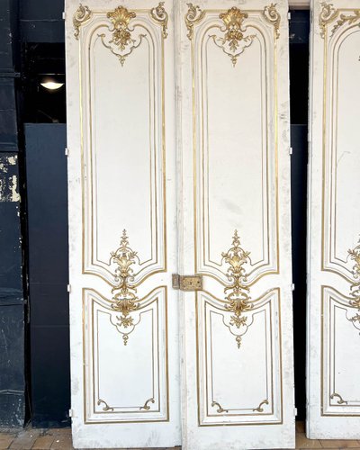 Set di porte doppie in stile Luigi XVI
