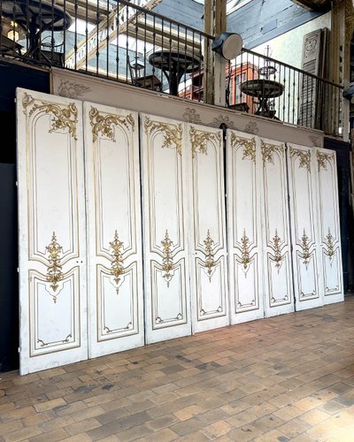 Set di porte doppie in stile Luigi XVI