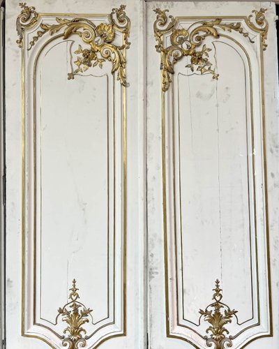 Set di porte doppie in stile Luigi XVI