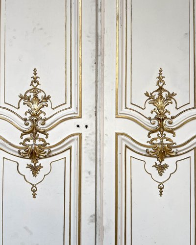 Set di porte doppie in stile Luigi XVI