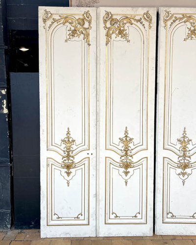 Set di porte doppie in stile Luigi XVI
