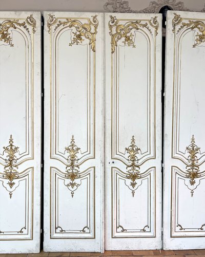 Set di porte doppie in stile Luigi XVI