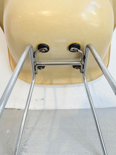 Charles & Ray Eames  Paire de fauteuils vintage modèle Dax