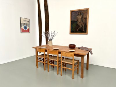 Table de ferme en hêtre massif