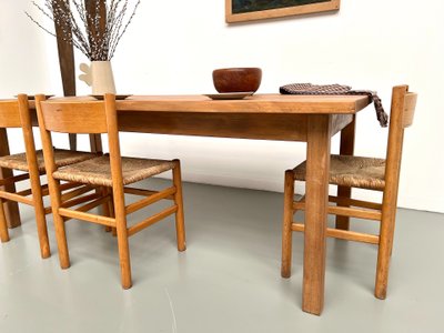 Table de ferme en hêtre massif