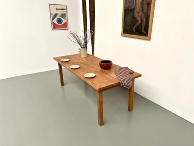 Table de ferme en hêtre massif