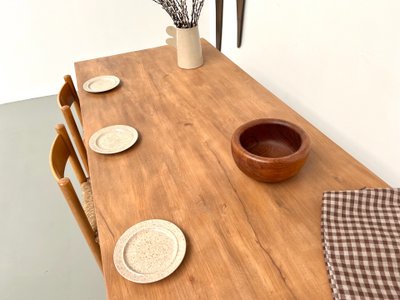 Table de ferme en hêtre massif