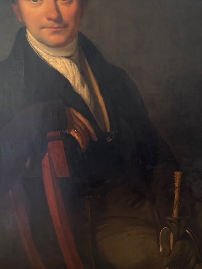 Großes Portrait eines englischen Gentleman