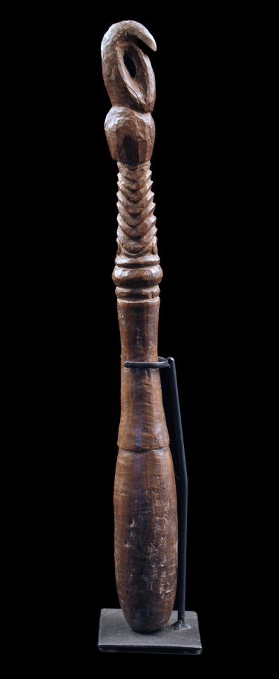 Drum stick, Oceanic art, Tribal art, Oceania, Pacific art, 47 cm