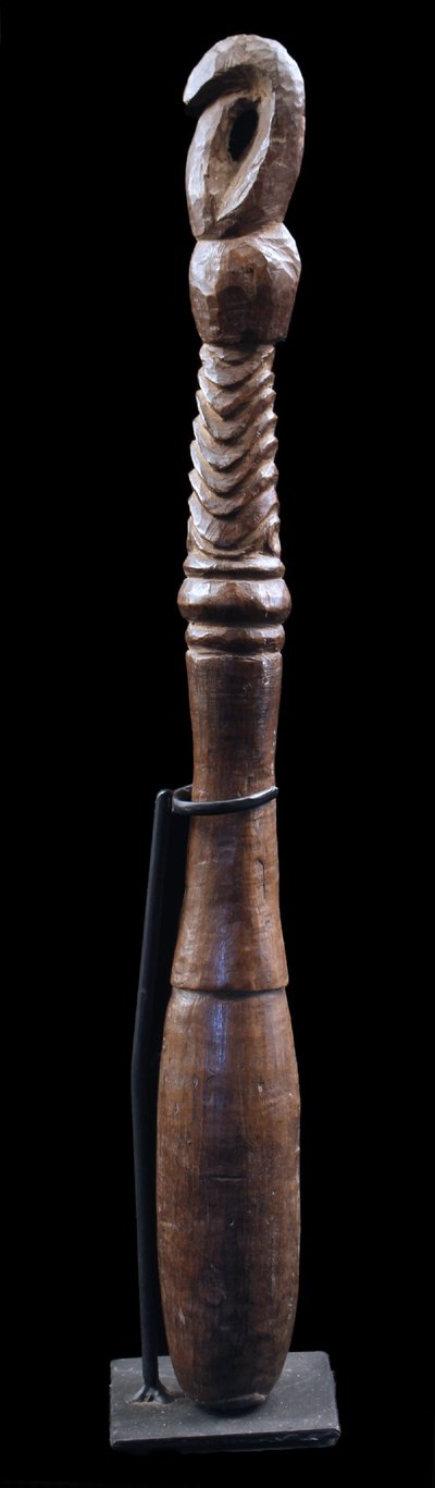 Drum stick, Oceanic art, Tribal art, Oceania, Pacific art, 47 cm