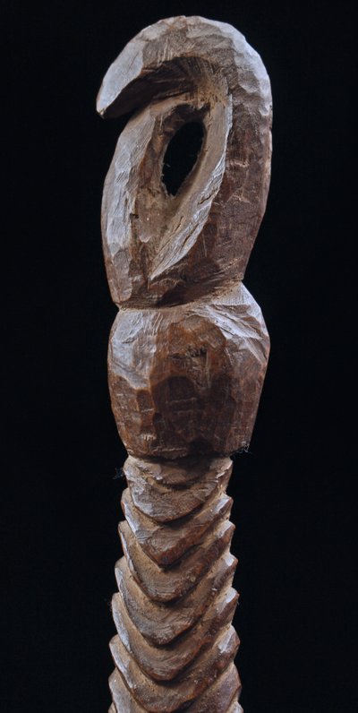 Drum stick, Oceanic art, Tribal art, Oceania, Pacific art, 47 cm