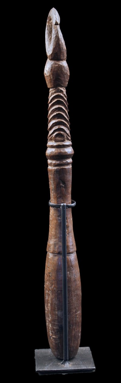 Drum stick, Oceanic art, Tribal art, Oceania, Pacific art, 47 cm