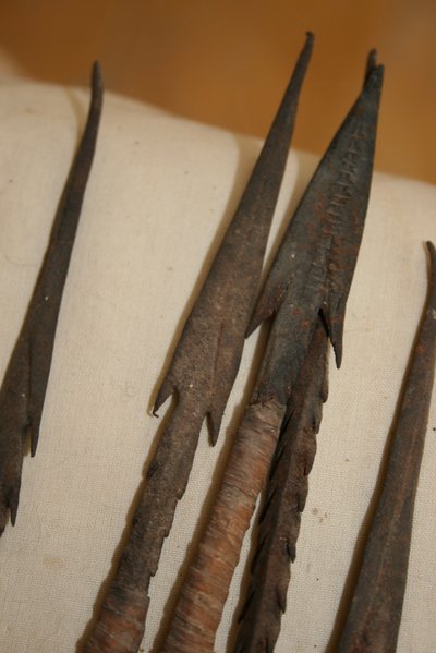 Lot de 11 flèches très ancienne