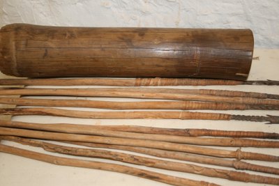 Lot de 11 flèches très ancienne