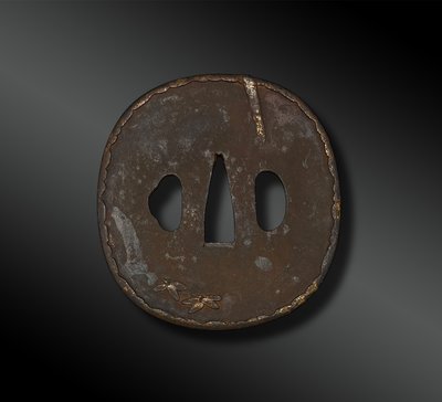 TSUBA Shin No Maru Gata - Giappone - Periodo Edo (1603-1868)