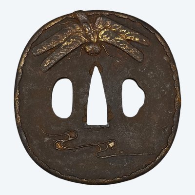 TSUBA Shin No Maru Gata - Giappone - Periodo Edo (1603-1868)