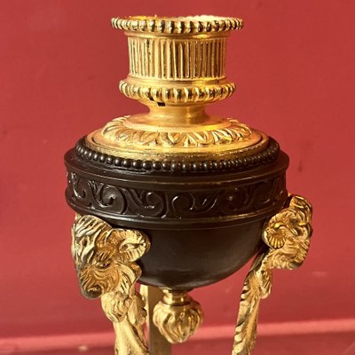Louis XVI candlestick in Athenian style
