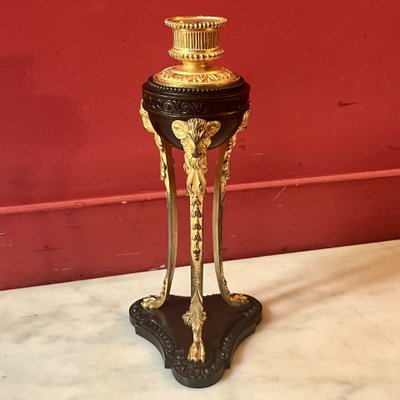 Louis XVI candlestick in Athenian style