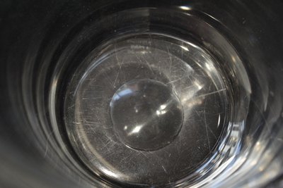 Champagnerkübel aus Kristall, signiert Schneider, Frankreich, um 1950